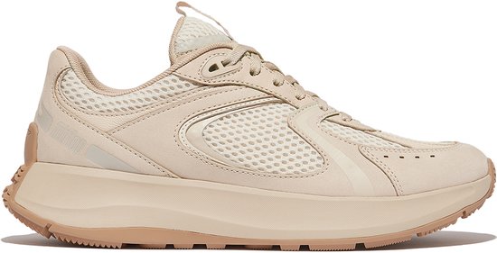 FitFlop F- Mode Flow en daim/maille/cuir à plateforme Baskets pour femmes - Pointure 40