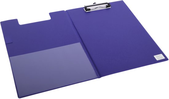 Klembordmap qua a4 stnd bl 100mm klem/penlus | bol