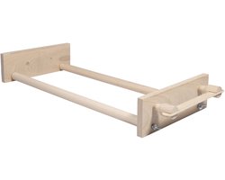 Rayher Speelgoed/knutsel/hobby kralen weefraam - 44 x 17 cm - weefbreedte 14 cm