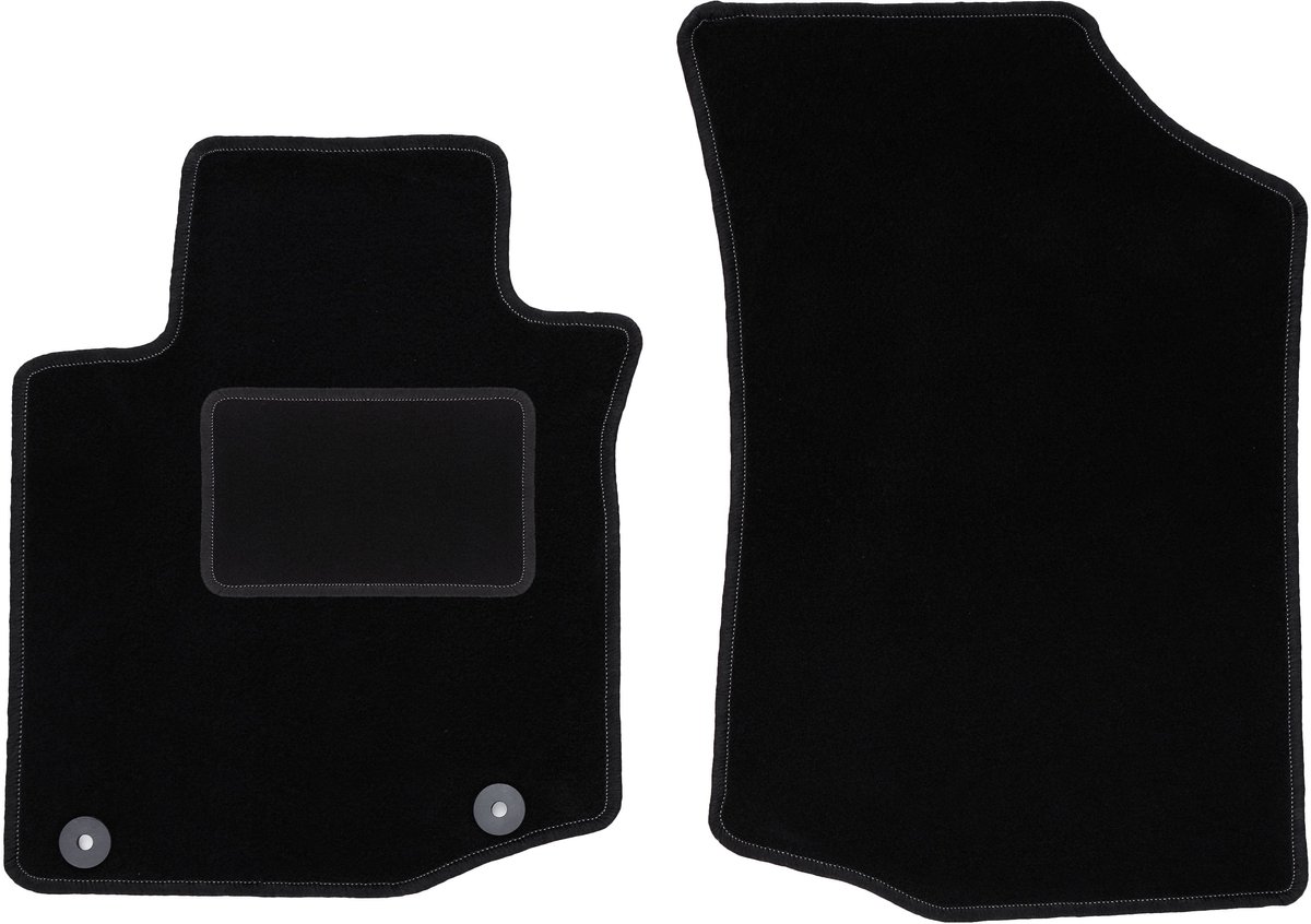 Voormatten zwart voor: Toyota Aygo I hatchback (2005-2014)
