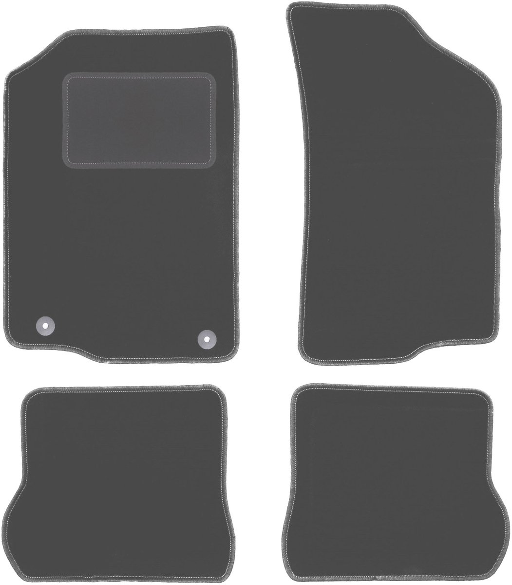 Grafiet automatten voor: Volkswagen Scirocco II coupé (1981-1992)