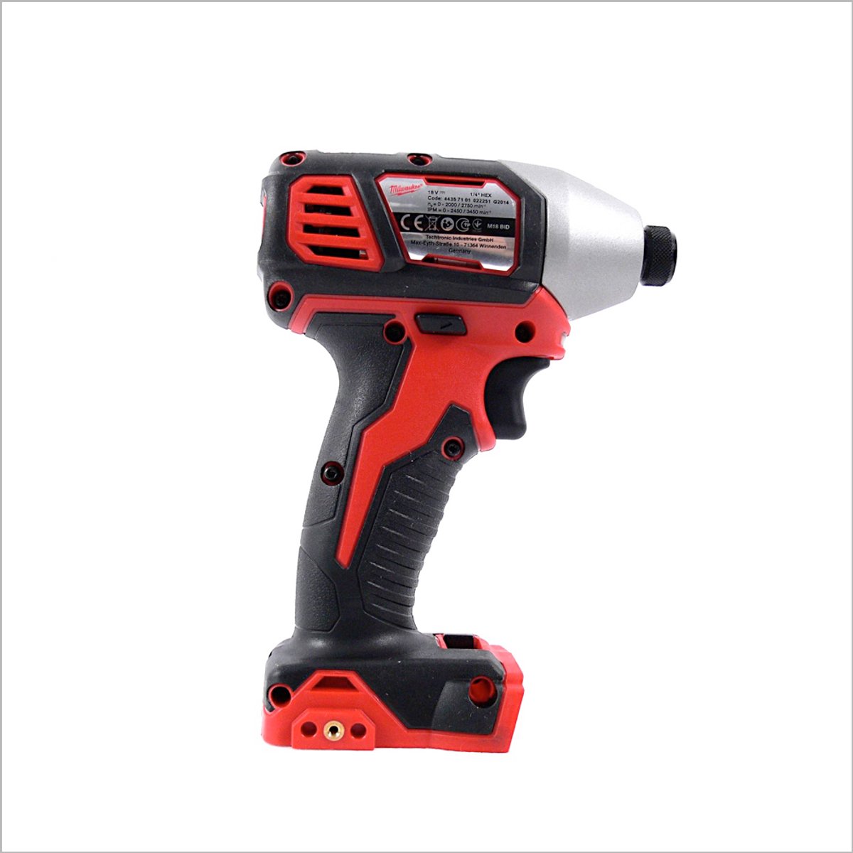 Milwaukee M18 BID-0 18V Li-Ion accu slagschroevendraaier body thumbnail 2