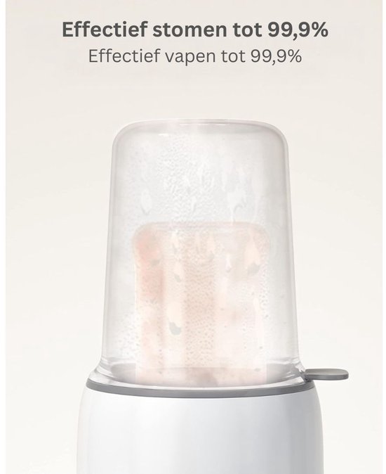 CLGP® Flessenwarmer Onderweg - Drinkbeker Baby - Draadloos - Wit van clgp — afbeelding 5