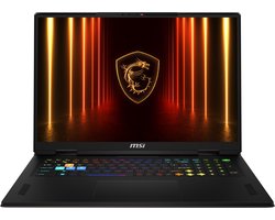 MSI Vector 18 HX AI A2XWJG-636NL - Gaming Laptop - Core Ultra 9 - RTX 5090 - 32GB/2000GB - 240 Hz - 18 inch