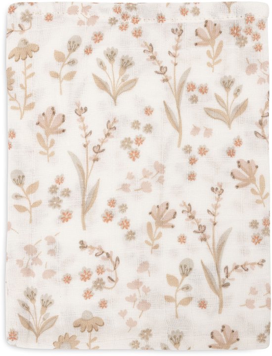 Jollein Baby Hydrofiel Washandje 15x20cm - Baby Washandje - Bloomy - 3 Stuks van Jollein — afbeelding 2