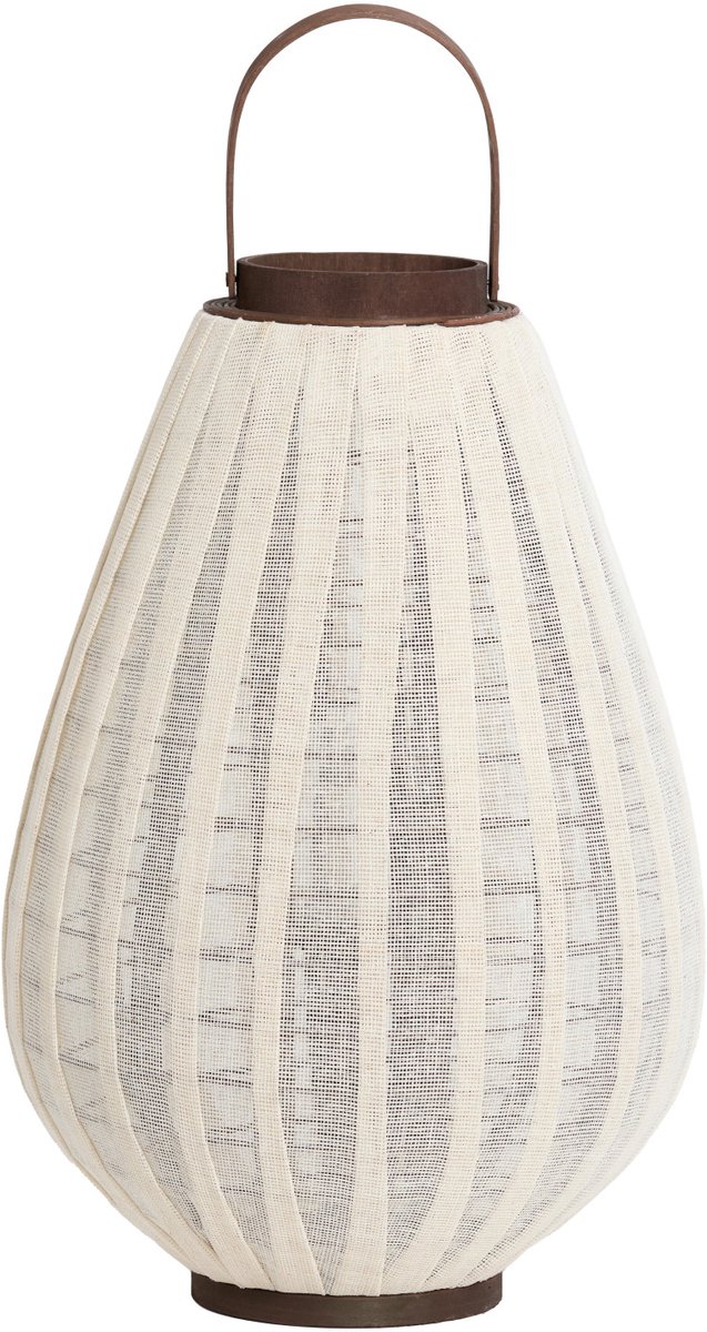 Windlicht DAZIO - Ø36x55cm - Bruin