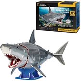National Geographic - 3D Puzzel - Witte Haai