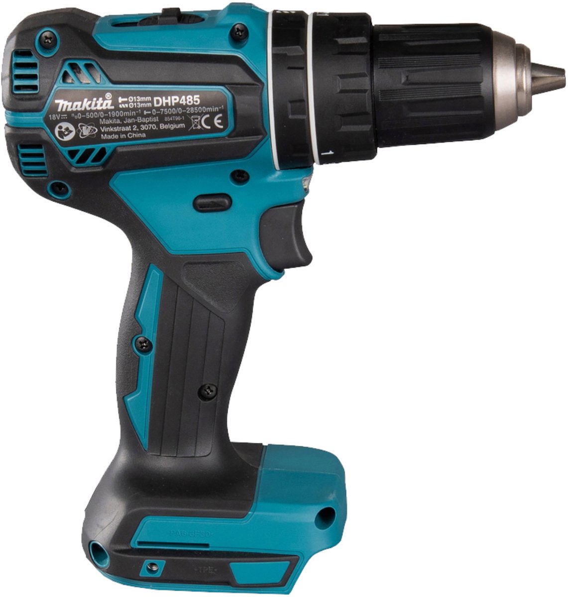 Makita DHP485Z 18V Li-Ion accu klopboor-/schroefmachine body - koolborstelloos - Losse Body (geleverd zonder accu en lader) thumbnail 4