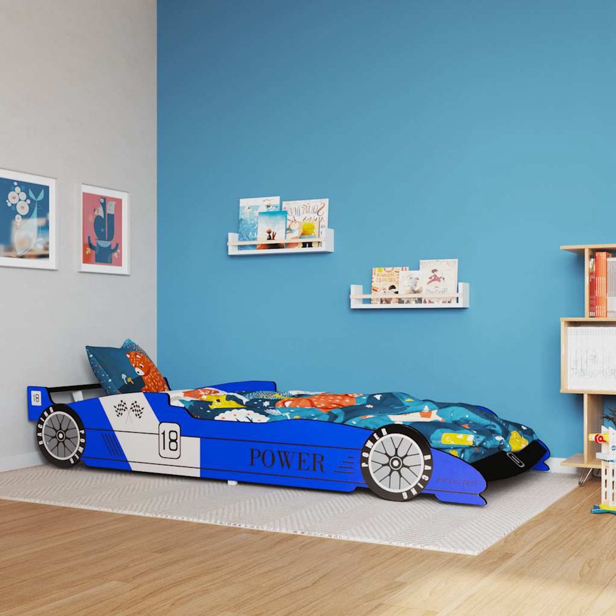 vidaXL vidaXL Raceauto Kinderbed - afbeelding 2