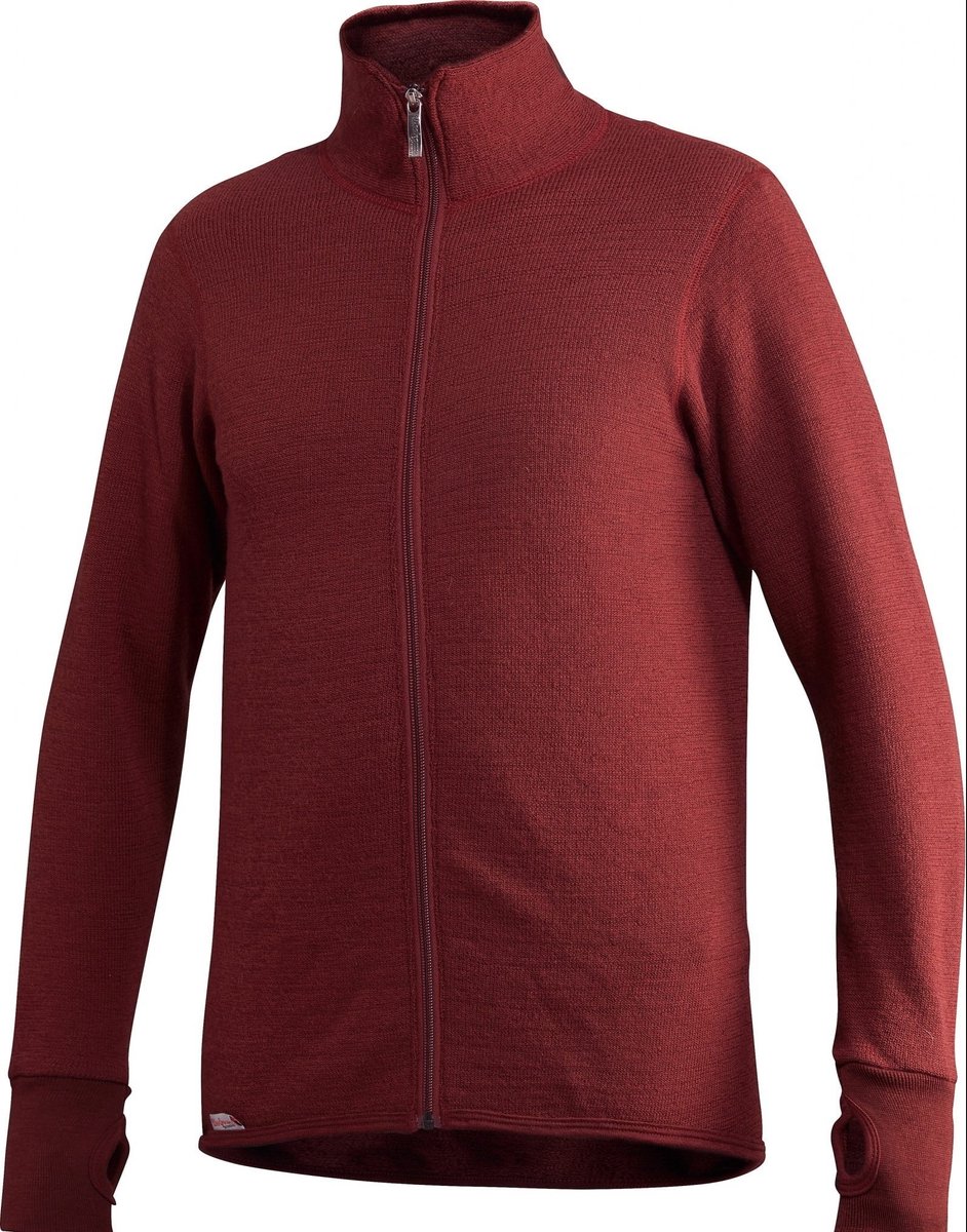 Pull Technique Woolpower 400 Ostersund – Homme, Taille S, Bleu, Zippé, Thermique, Suède