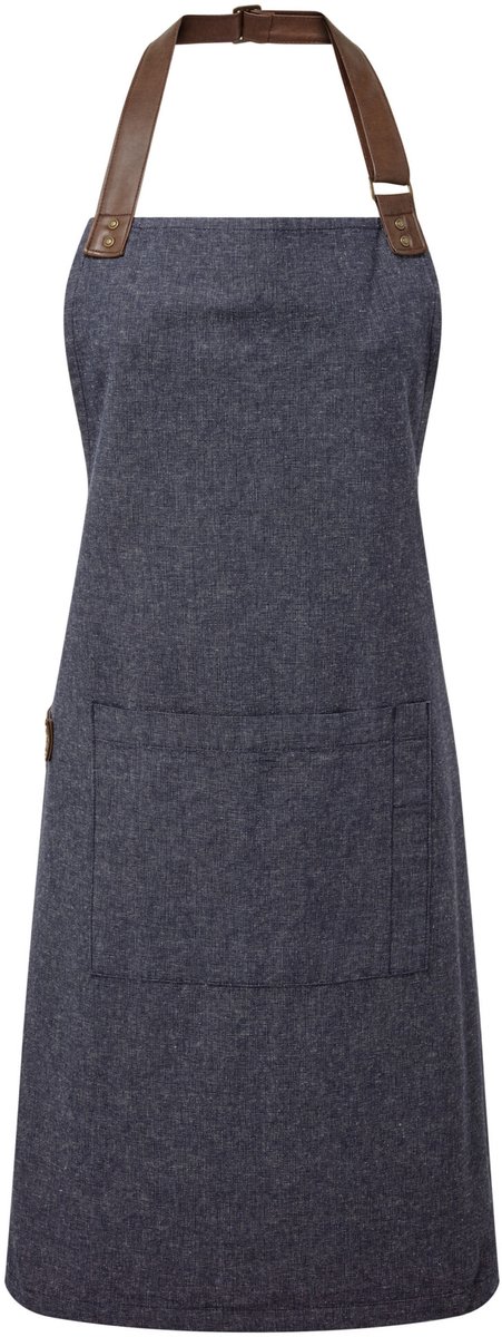 Schort/Tuniek/Werkblouse Unisex One Size Premier Navy 100% Katoen