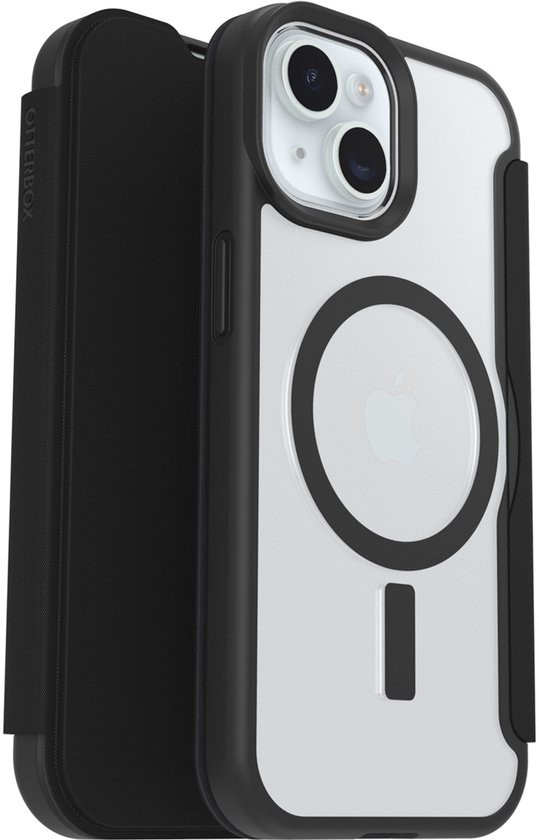 OtterBox Clear Case-serie met MagSafe voor iPhone 15, schokbestendig, valbestendig, ultradun, beschermend dun hoesje, 3x Getest volgens Militaire Standaard, London