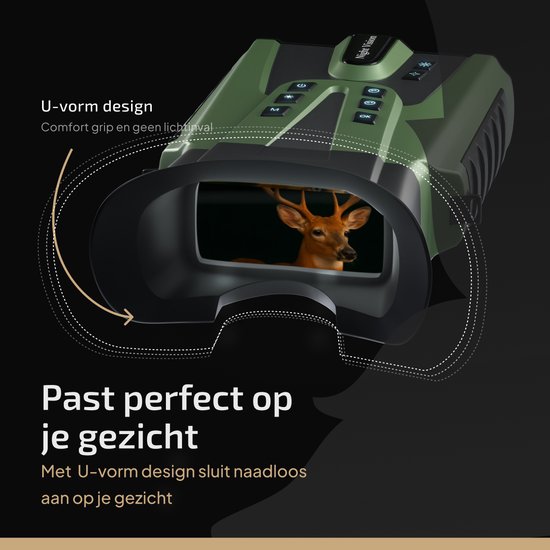Zoomble® Nachtkijker PRO met Digitale Camera - Gratis E-BOOK