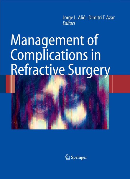 Management of Complications in Refractive Surgery - cover
