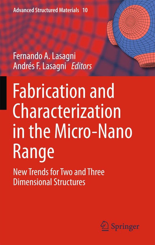 Fabrication and Characterization in the Micro-Nano Range - cover