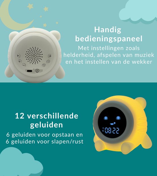 a sunny day Slaaptrainer Beer - Slaaptrainer Kinderen - Kinderwekker van a sunny day — afbeelding 4