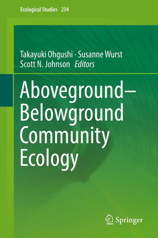 Foto: Ecological studies aboveground belowground community ecology