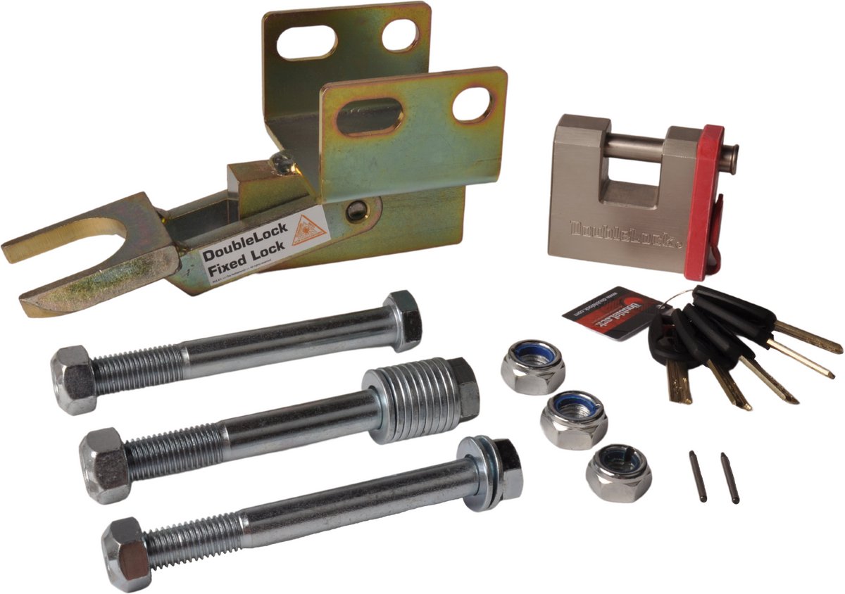 DoubleLock AKS3504 Fixed Lock - SCM gekeurd onderbouw disselslot voor de AL-KO AKS3504