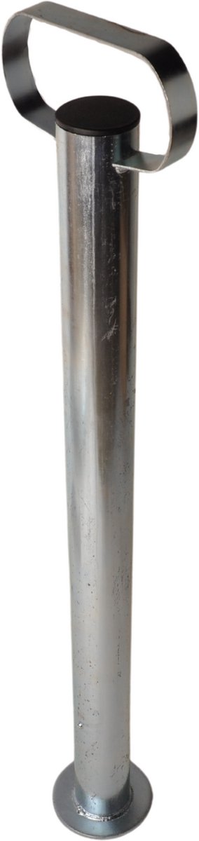 Premium stalen steunpoot met handvat - 700 mm hoog - 48 mm buisdiameter