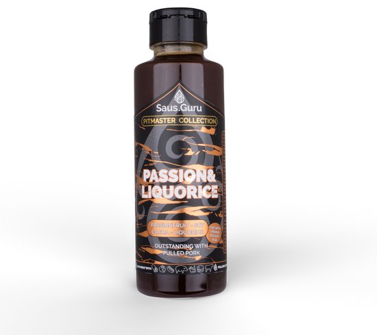 Saus.Guru pitmaster saus - Passion & Liquorice