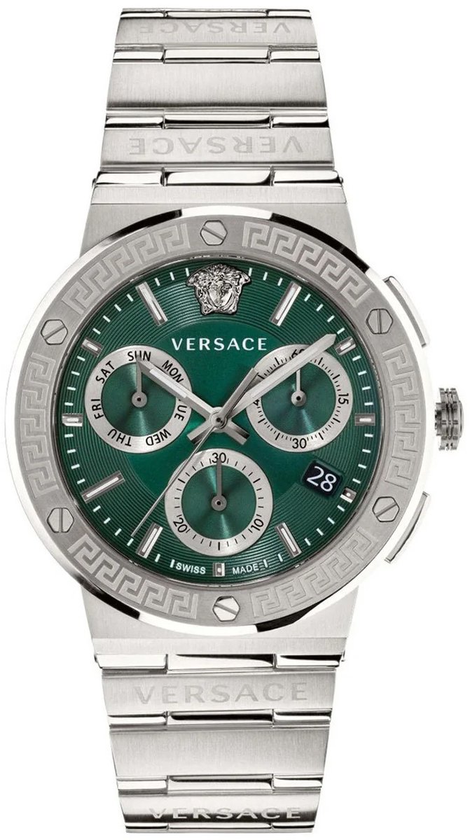 Versace VEZ900121 Greca Logo horloge 43 mm