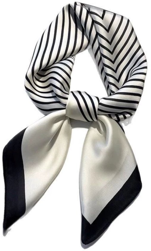 2026 sjaal sjaal 70x70cm sjaals band halsdoek dames polka