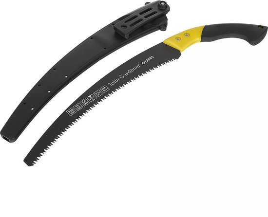 John Gardener Curved handzaag - 35 cm - PTFE coating - Ergonomische grip - Inclusief holster van John Gardener — afbeelding 4