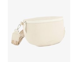 Renato Lucci dames schoudertas met print wit