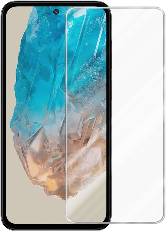 Cadorabo Film de protection d'écran adapté au Samsung Galaxy M35 - Film d'armure Film de protection en CRYSTAL CLEAR Verre de protection d'écran trempé (trempé) en dureté 9H avec 3D Touch