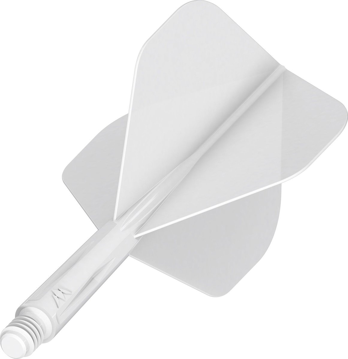 Mission Force 90 White NO2 - Dart Flights Short