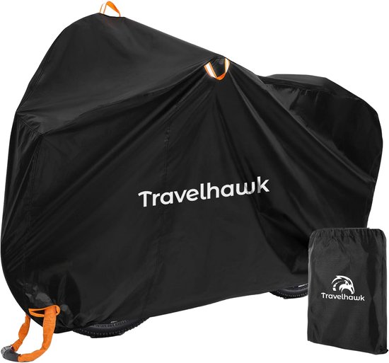 Travelhawk Fietshoes Universeel - Waterdicht en UV-bestendig - Zwart