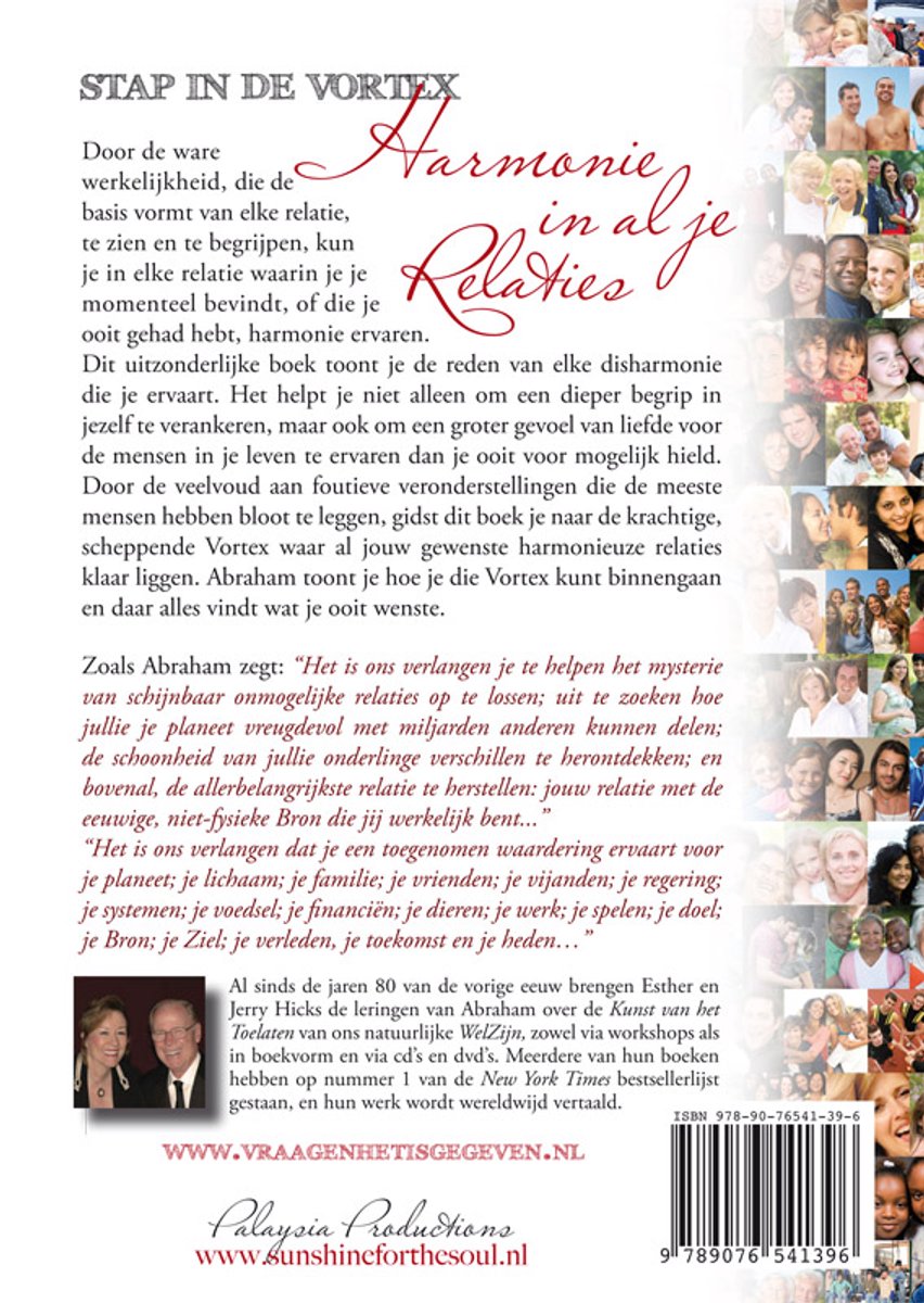 Stap in de Vortex: Harmonie in al je relaties - back cover