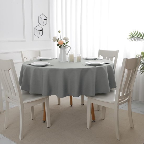 Simurq Tafelloper, waterafstotende en afwasbaar, modern, linnenlook, lotuseffect, onderhoudsvriendelijk en vlekafstotend, tafelloper, beige (kleur: beige, 30 x 140 cm