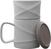 TOAST - WAVE / Coffee Mug Set warm grey