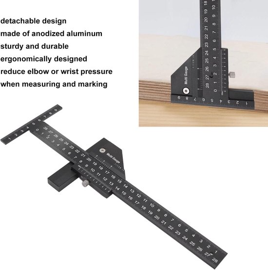 Randmarker - Verstellbare Markierlehre - Gerikt'n – U-Scribe Jig