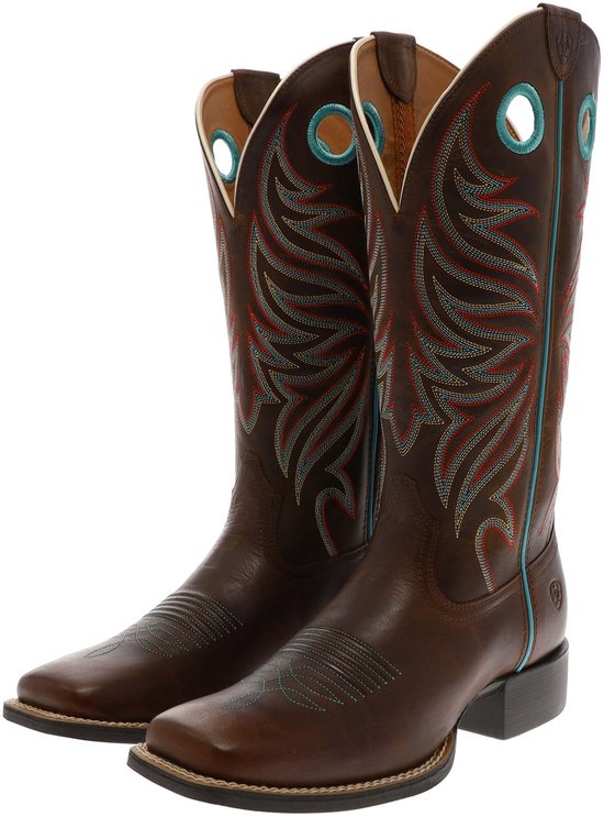 Ariat ROUND UP RYDER western rijlaars bruin - 38.5 (5.5 UK) | bol