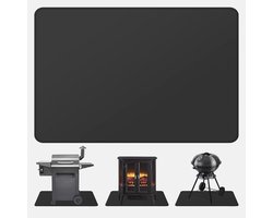 Brandwerende Open Haard Mat 76 x 102 cm - Brandvertragende Vloermat voor Houtkachels en Open Haarden