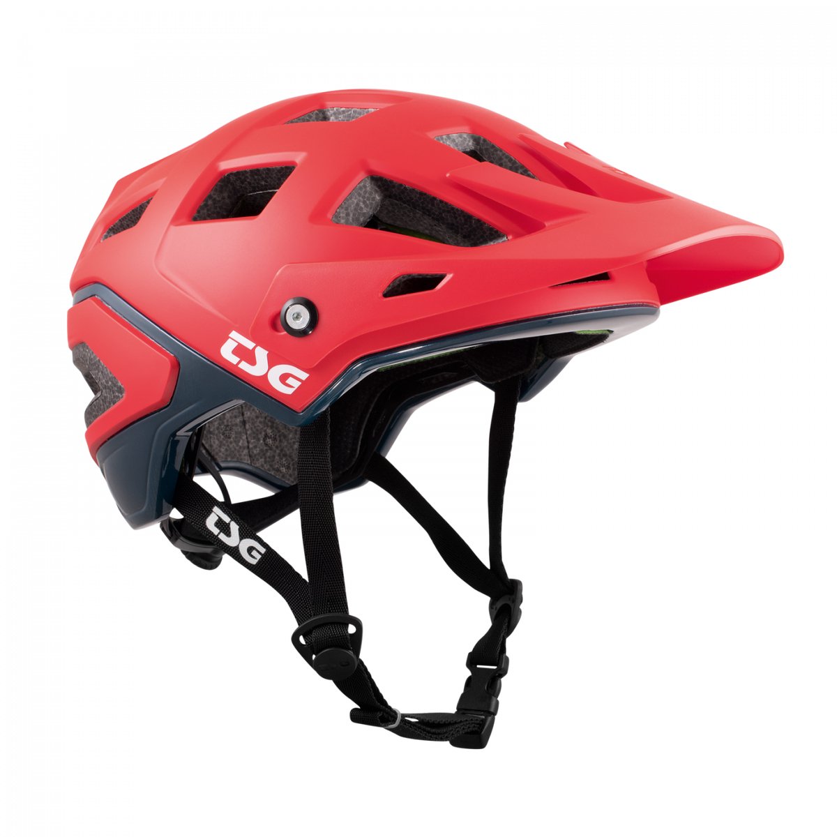 TSG Scope Solid Color Fietshelm – Veiligheid en Comfort voor TrailrijdersL/XL Rood