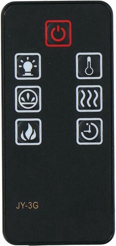 ClassicFire Memphis Cheminee Electrique - 1800W - LED