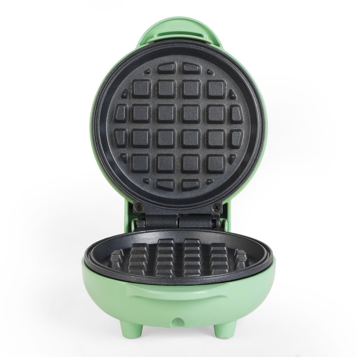 Giles & Posner Mini Waffle Maker – Antiaanbaklaag - 11,5 cm plaat