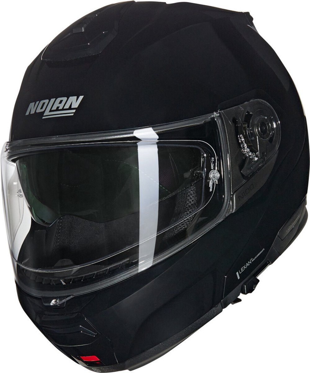 Nolan N100-6 Classico 301 Zwart Glossy Systeemhelm - Maat XL - Helm