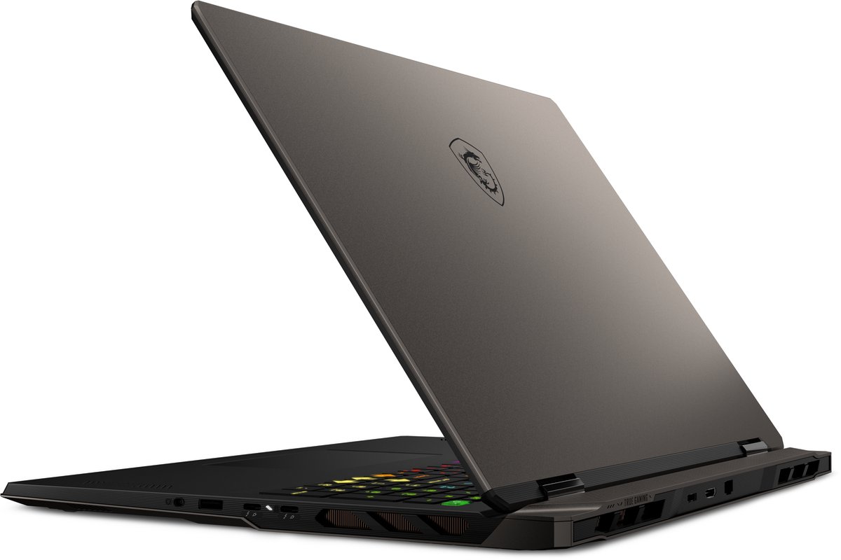 MSI Vector 18 HX AI A2XWHG-815NL - Gaming Laptop - Core Ultra 9 - RTX 5070 Ti - 32GB/2000GB - 240 Hz - 18 inch — afbeelding 4