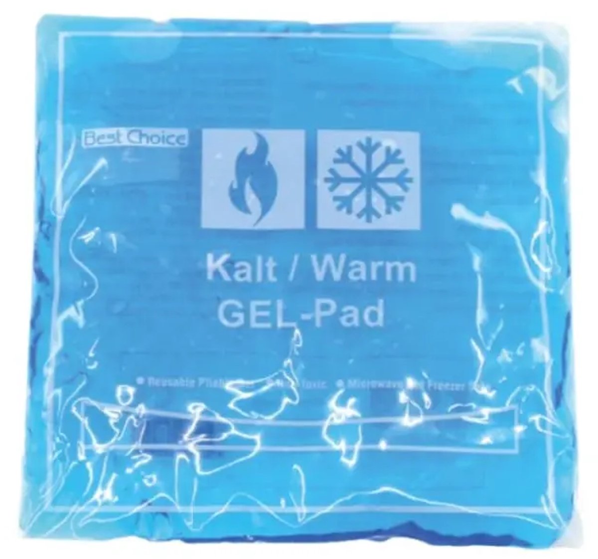 Elina Med coldpack – Herbruikbare gelpack 15x15 cm – Icepack voor warm en koud gebruik