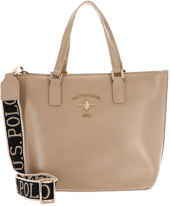 U.S. POLO ASSN. Sac shopper Sac à épaule Heat Shopping Bag Beige
