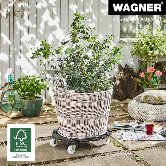 Wagner Lichtbruin Hout Buiten bloempotten kopen? | Laagste prijs
