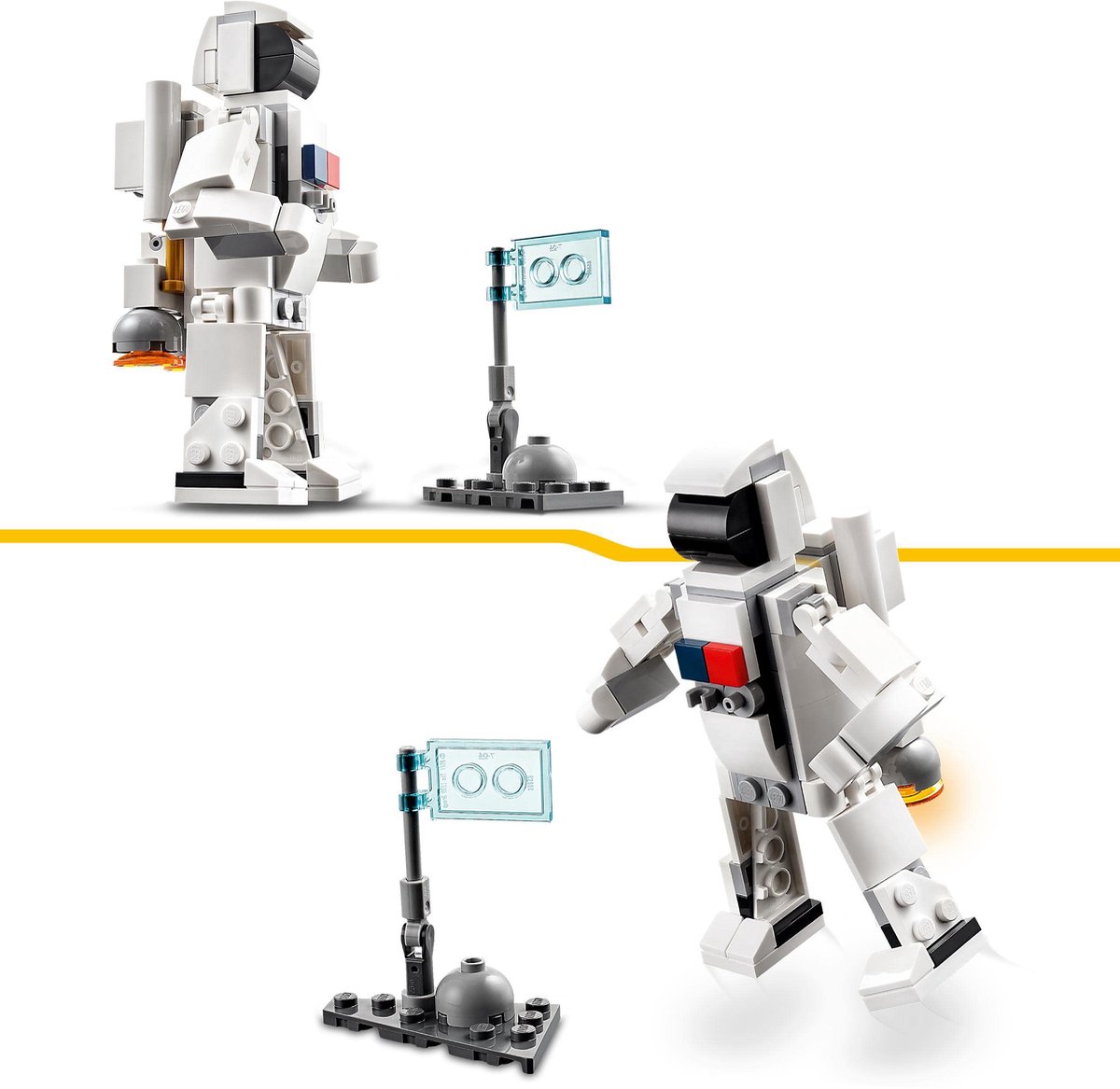 LEGO Creator 3in1 Space Shuttle Ruimteschip Set - 31134 — afbeelding 12