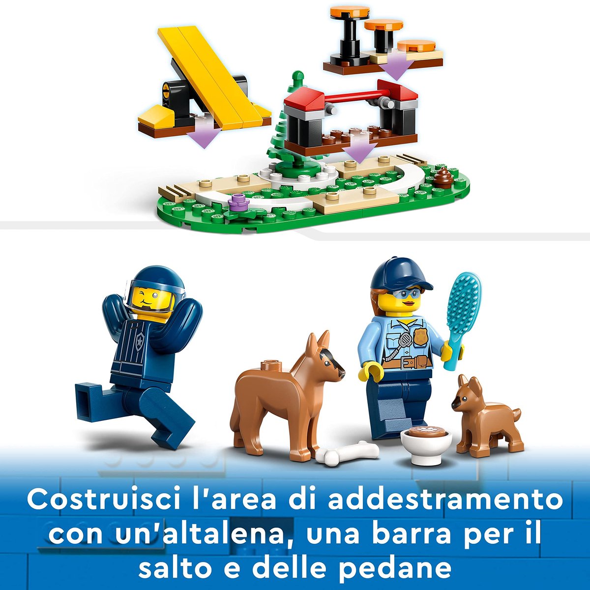 LEGO City Mobiele training voor politiehonden Set - 60369 — afbeelding 9