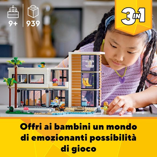 LEGO Creator 3en1 La maison moderne 31153