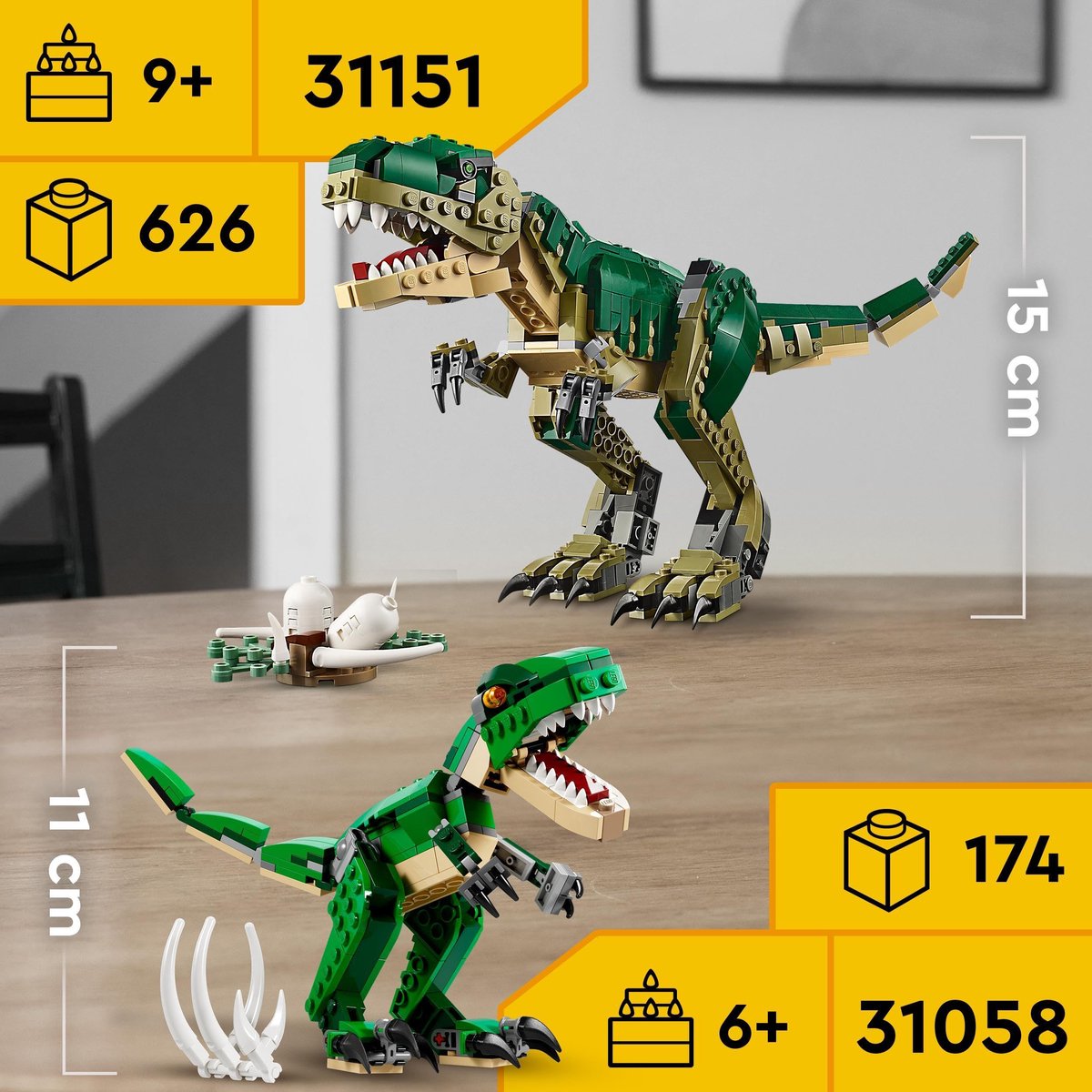 LEGO Creator Machtige Dinosaurussen - 31058 — afbeelding 6