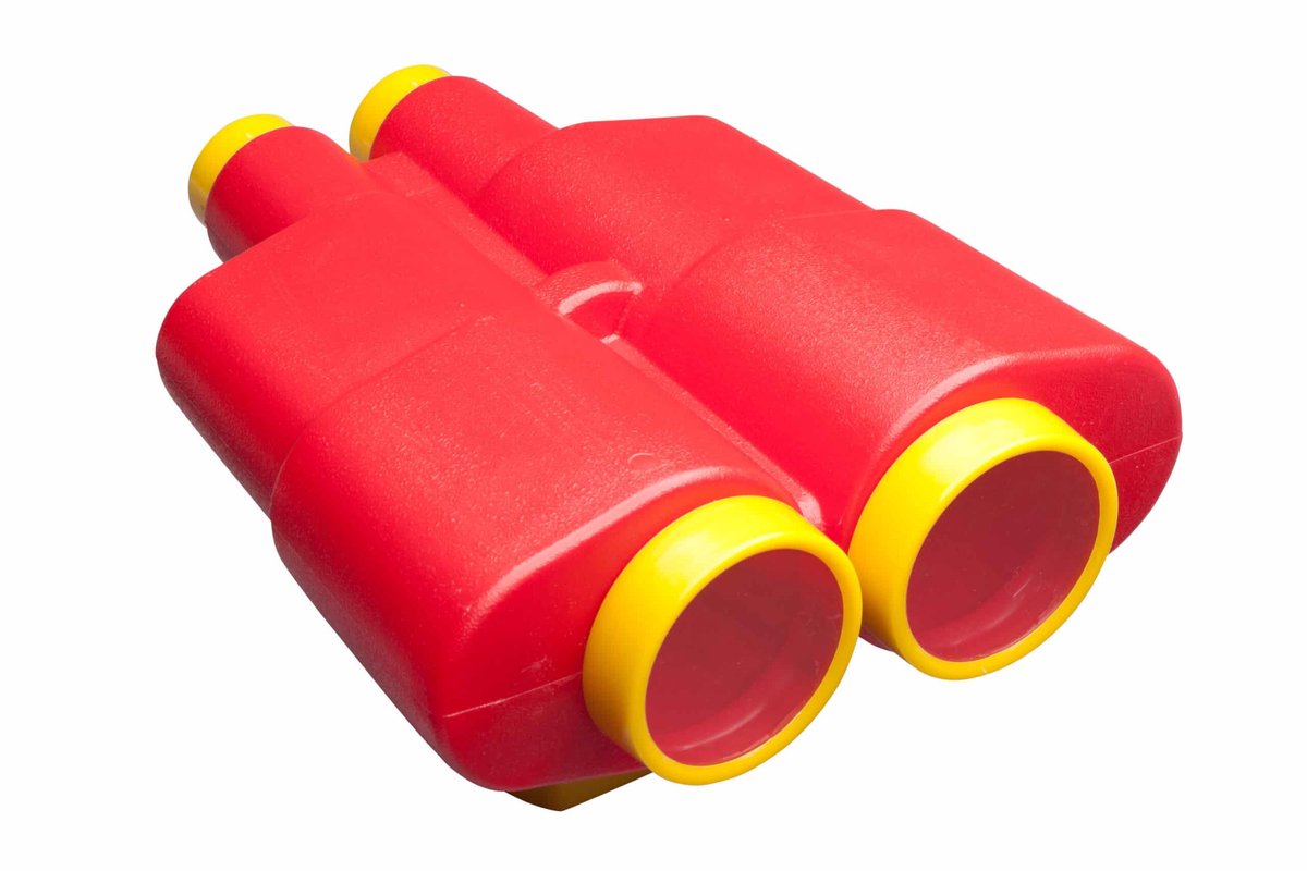 SwingKing grote verrekijker - rood/geel - 2552029